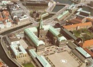 Дворец Кристианборг (Christiansborg Slot) Кристиансборг дворец